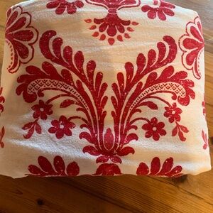 Lands’ End Home Full Queen Flannel Duvet Comforter Cover